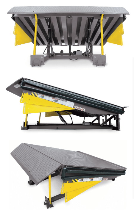 Screenshot 2024-10-08 121108 Three different angles of a hydraulic dock leveler