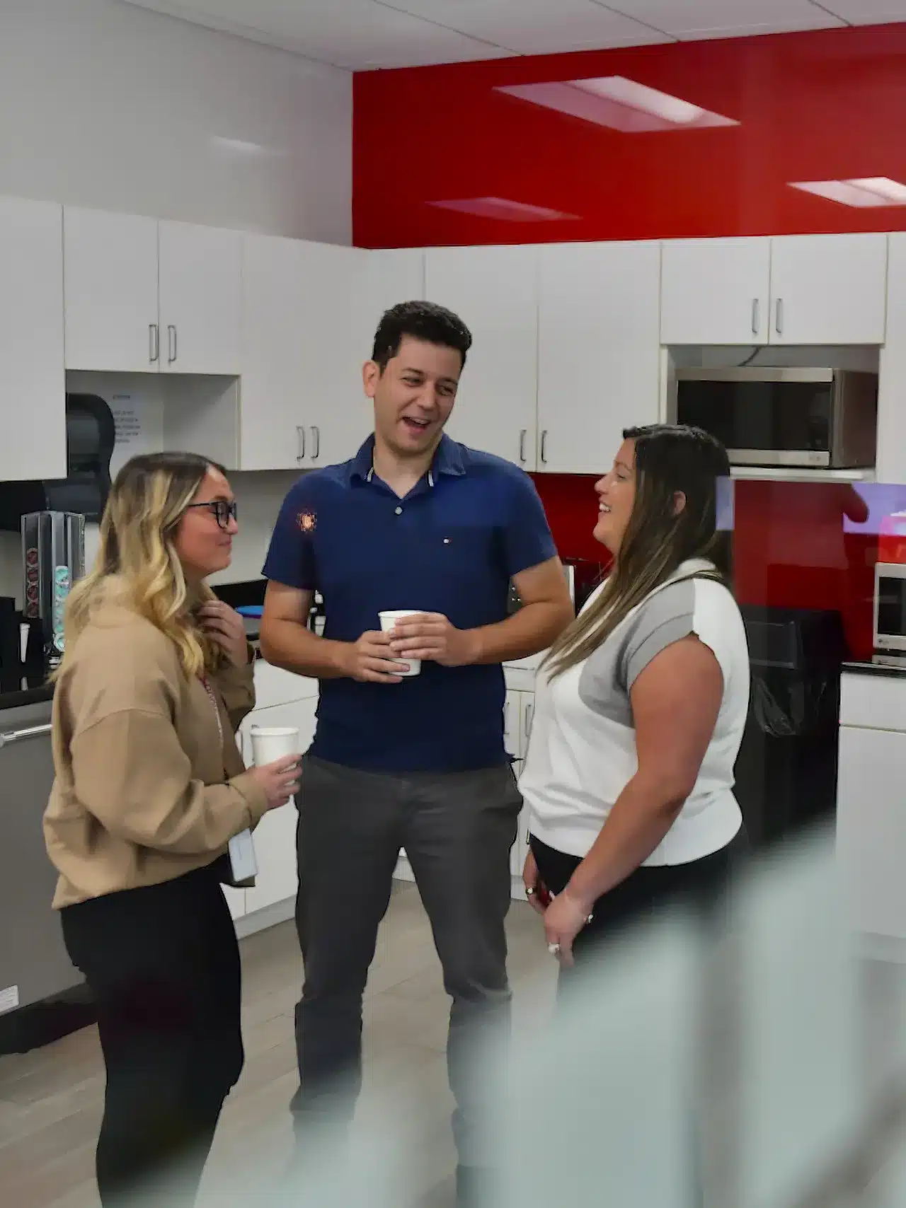 A group of Allmark Door employees.